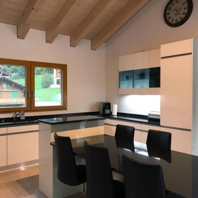 Top Cucina E Tavolo In Granito Nero Assoluto Lucido